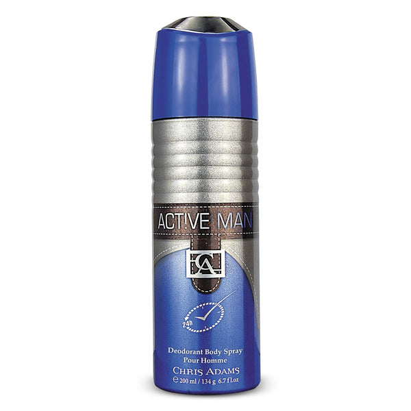 Chris Adams Perfume Active Man Deodorant Body Spray For Man