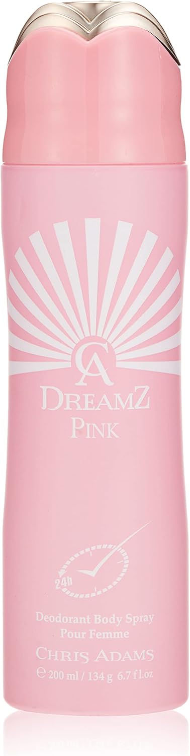 Chris Adams Perfume Active Woman Pink Deodorant Body Spray For Women